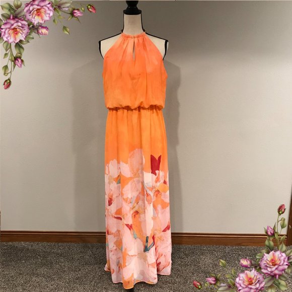 Bisou Bisou Dresses & Skirts - Floral maxi dress